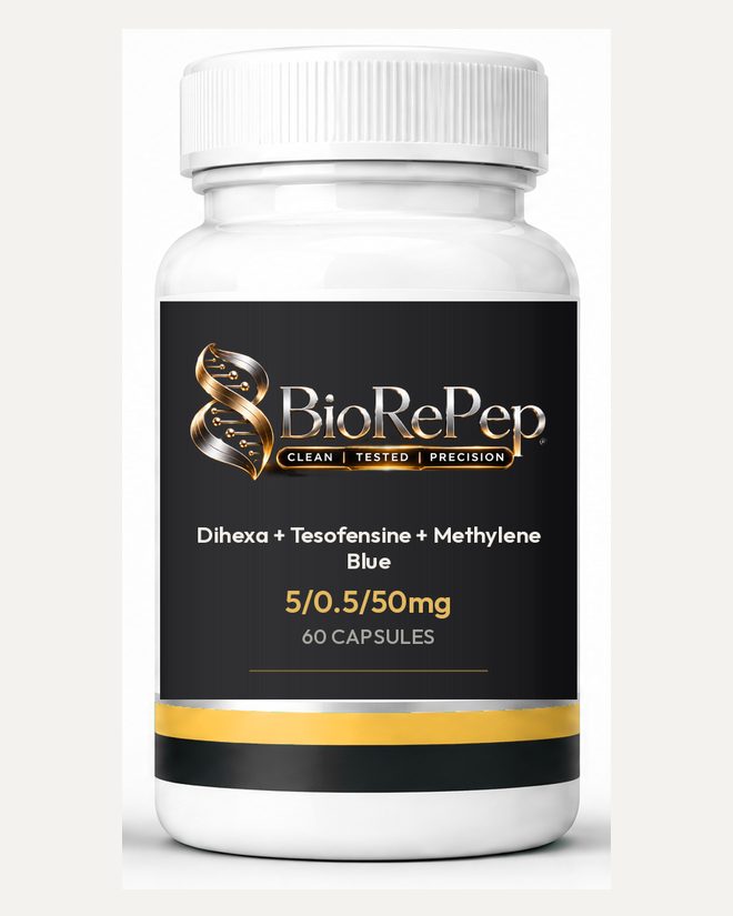 Dihexa + Tesofensine + Methylene Blue Capsules